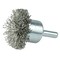Weiler 1-1/2" Circular Flared Crimped  End Brush, .020" Stainless Steel Fill 10047 - alternate 2